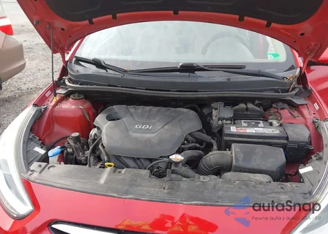 2014 Hyundai Accent Gls из США, поврежденный, VIN KMHCU4AE1EU597433